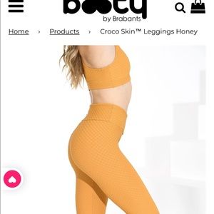 Honey Croco Skin Booty by Brabants